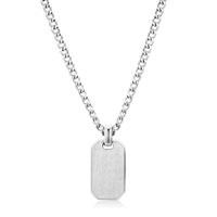 Necklace Brosway Man ink in Steel BIK01